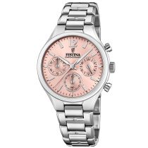 Festina F20391/2 Boyfriend Chronographe Montre Femme 36mm 5ATM