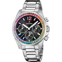 Festina F20606/3 Chonographe Montre Femme 38 mm