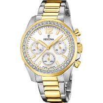 Festina F20607/1 Chonographe Montre Femme 38 mm