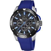 Festina F20642/1 Chronographe Bike Montre Homme 47mm 10ATM