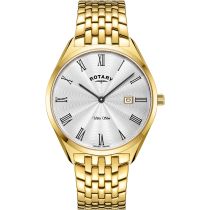 Rotary GB08013/01 Ultra Slim Montre Homme 38mm 5ATM