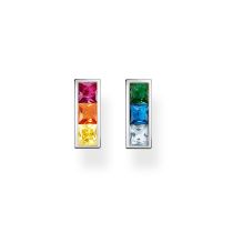 Thomas Sabo Clous d'oreille Pierre Rainbow H2250-477-7