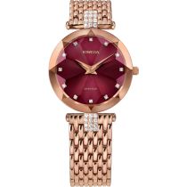 Jowissa J5.714.M Facet Strass Montre Femme 29mm 5ATM