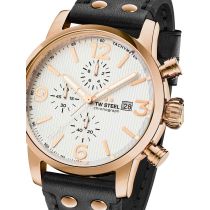 TW Steel MS73 Maverick Chronographe Montre Homme 45mm 10ATM