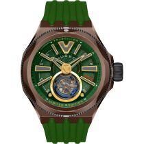 Nubeo NB-6075-0B Montre Homme Messenger Tourbillon Limitee 