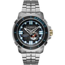 Nubeo NB-6093-11 Montre Homme Apollo 55th Automatique Édition limitée 48mm 20ATM 