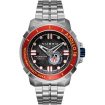 Nubeo NB-6093-33 Montre Homme Apollo 55th Automatique Édition limitée 48mm 20ATM 