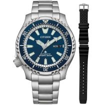 Citizen NY0161-63LE Montre Homme Promaster Marine Fugo Day-Date Automatique 42mm 20ATM 