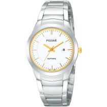 Pulsar PH7261X1 Montre Femme argent blanc or Verre saphir