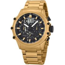 Police PL16018JSG.02M Luang Chronographe Montre Homme 48mm 10ATM