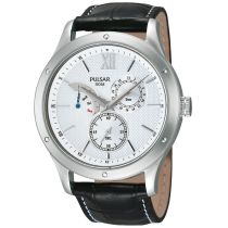 Pulsar PQ7005X1 Montre Homme argent noir Multifonctions