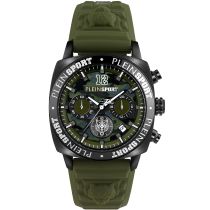 Plein Sport PSGBA0223 Wildcat Chronographe Montre Homme 40mm 5ATM