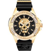 Philipp Plein PWNAA0122 The $kull Montre Unisexe 41mm 5ATM