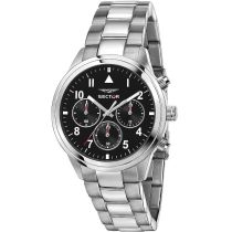 Sector R3253540013 séries 670 dual time Montre Homme 40mm 5ATM