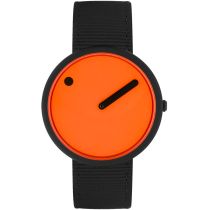 PICTO R44007-R006 Montre Unisexe Ghost Nets Signal Orange 40mm