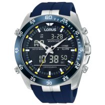 Lorus RW617AX9 Analogue-Digitale Alarme Chronographe 100M Montre Homme 46mm