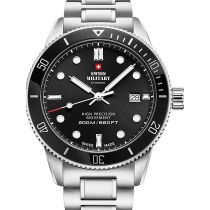 Swiss Military SM34088.01 Diver Quartz Montre Homme 42mm 20ATM