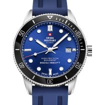 Swiss Military SM34088.08 Diver Quartz Montre Homme 42mm 20ATM