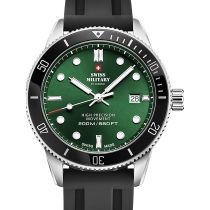 Swiss Military SM34088.09 Diver Quartz Montre Homme 42mm 20ATM