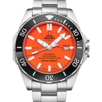 Swiss Military SMA34092.03 Automatique Diver Montre Homme 45mm 100ATM