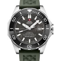 Swiss Military SMA34092.09 Automatique Diver Montre Homme 45mm 100ATM