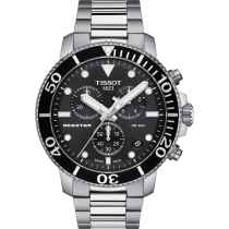 Tissot T1204171105100 Montre Homme Seastar 1000 Chronographe 46mm 30ATM