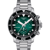 Tissot T1204171109101 Montre Homme Seastar 1000 Chronographe 46mm 30ATM