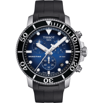 Tissot T1204171704100 Montre Homme Seastar 1000 Chronographe 46mm 30ATM