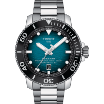 Tissot T1206071104100 Montre Homme Seastar 2000 Professional Powermatic-80 46mm 60ATM