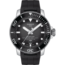 Tissot T1206071744100 Montre Homme Seastar 2000 Professional Powermatic-80 46mm 60ATM