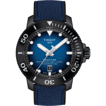 Tissot T1206073704100 Montre Homme Seastar 2000 Professional Powermatic-80 46mm 60ATM