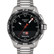 Tissot T1214204405100 Montre Homme T-Touch Connect Solar 48mm 10ATM