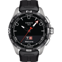 Tissot T1214204705100 Montre Homme T-Touch Connect Solar 48mm 10ATM