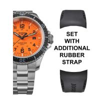 Traser H3 109379 P67 T25 SuperSub Set Orange Montre Homme 46 mm 