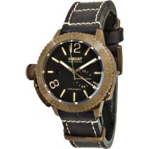 U-Boat 9008 Doppiotempo Bronze Automatique Montre Homme 46mm 10ATM