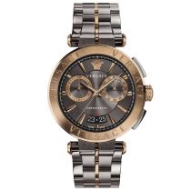 Versace VE1D00619 AION Chronographe Montre Homme 45mm 5ATM