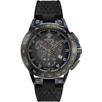 Versace VE3E00221 Sport Tech Chronographe Montre Homme 45mm 10ATM