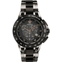 Versace VE3E00921 New Sport Tech Chronographe Montre Homme 45mm 10ATM