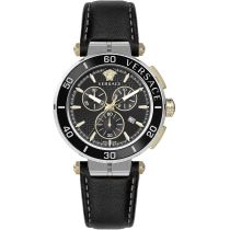 Versace VE3L00222 Greca Chronographe Montre Homme 45mm 5ATM