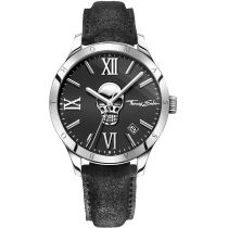 Thomas Sabo WA0210-218-203 Rebel Icon Montre Homme 43mm 5ATM