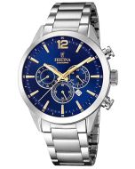 Festina F20343/2 Timeless Chronographe Montre Homme 43mm 10ATM