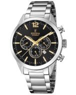 Festina F20343/4 Timeless Chronographe Montre Homme 43mm 10ATM