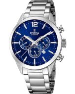 Festina F20343/7 Timeless Chronographe Montre Homme 44mm 5ATM