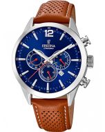 Festina F20542/3 Timeless Chronographe Montre Homme 44mm 5ATM