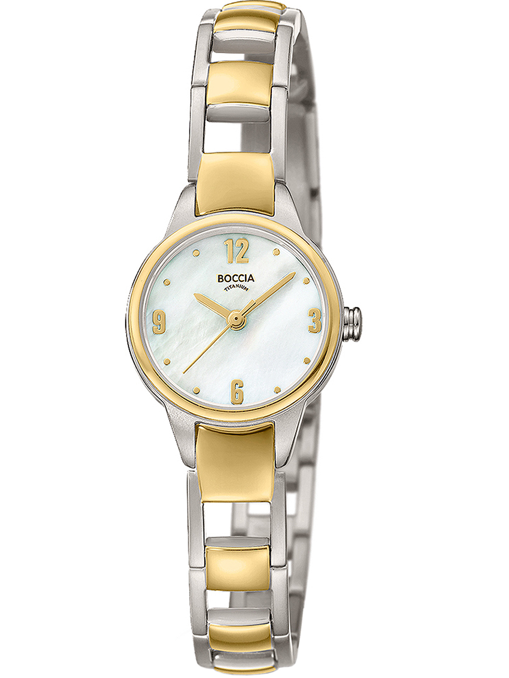 Montres Boccia 3277 02 Montre pour femmes Titane 22mm pour Femmes